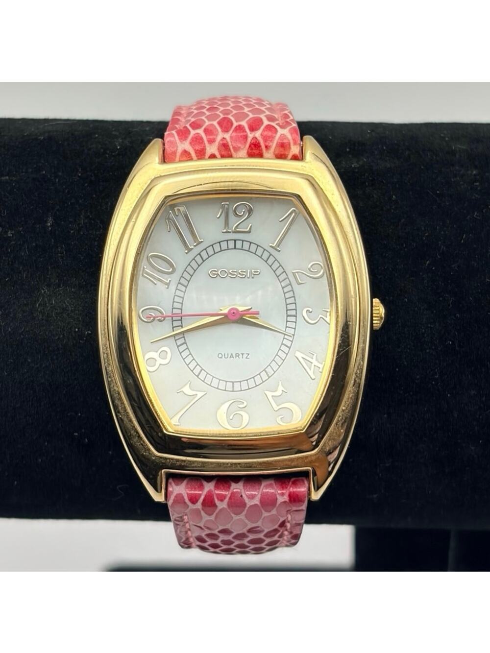 Gold & Pink Gossip Watch